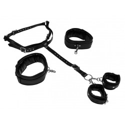 Ouch! Mainteneur de position Body Harness Sangles et Menottes
